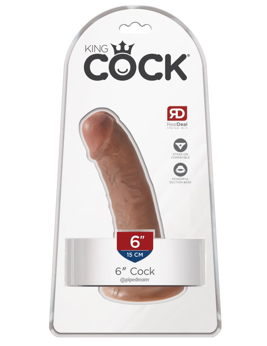 Pipedream King Cock® – 6" in Tan 