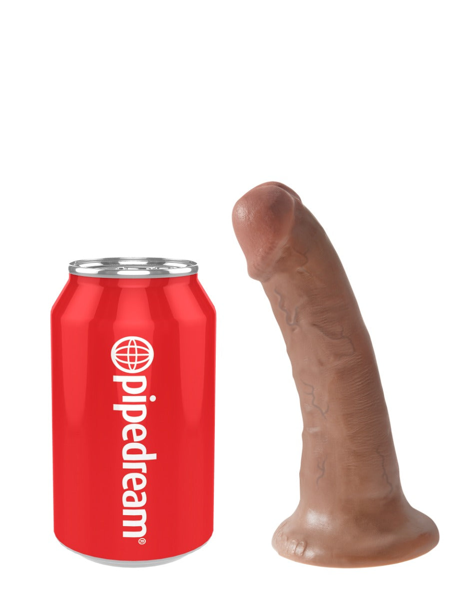 Pipedream King Cock® – 6" in Tan – alternate product view 