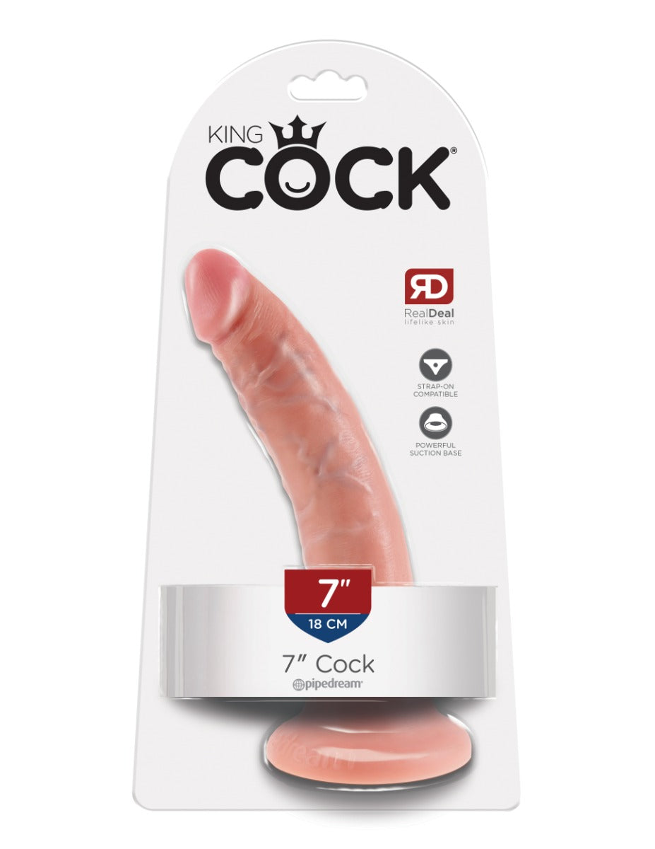 Pipedream King Cock® – 7" in Light 
