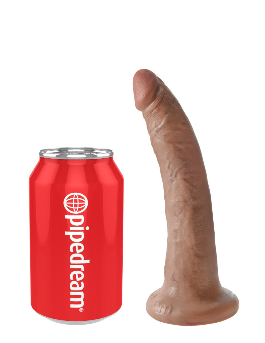 Pipedream King Cock® – 7" in Tan – additional product view 