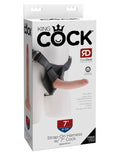 KING COCK® STRAP-ON HARNESS W/ 7" COCK