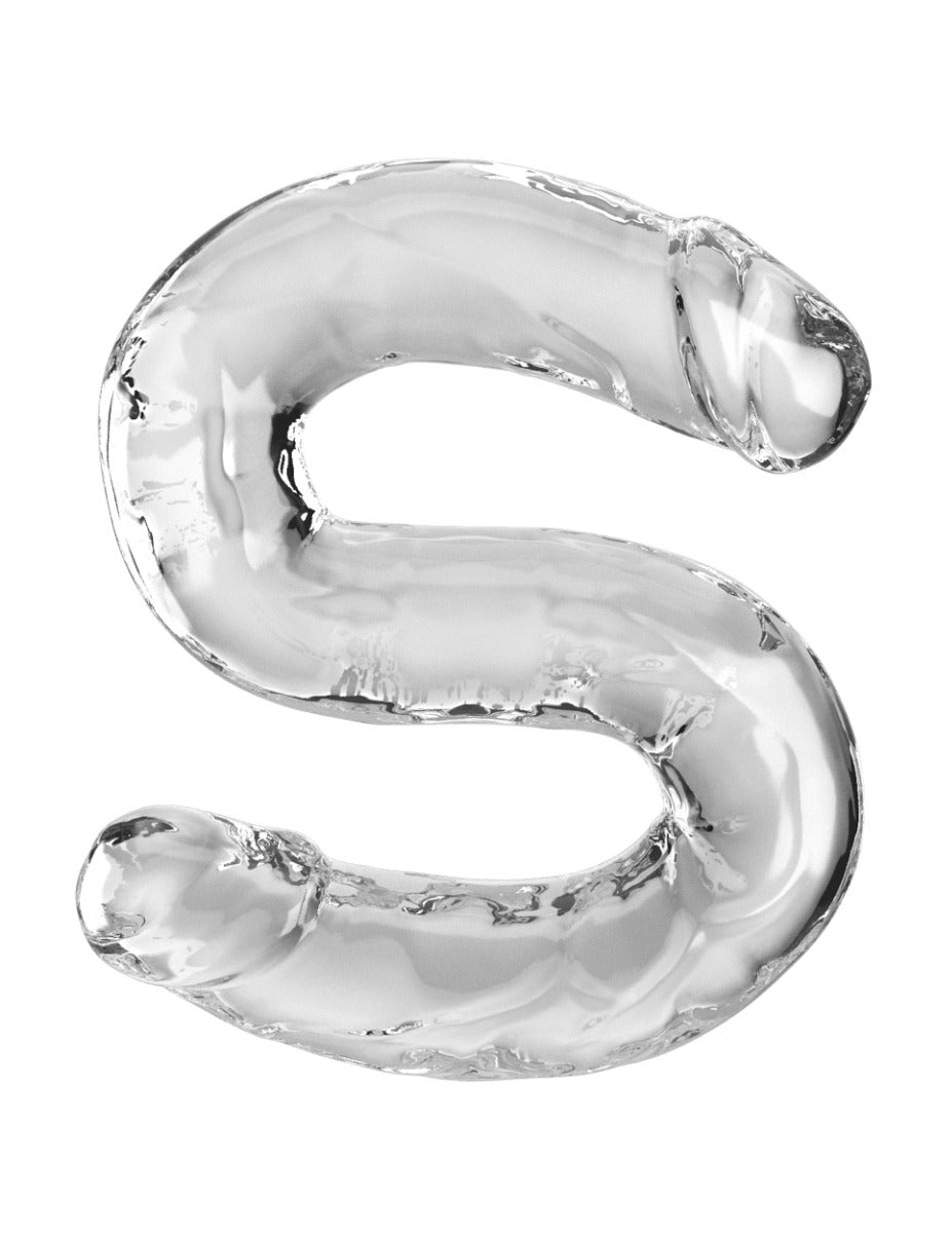 Pipedream King Cock® Clear - 18" Double Dildo - Clear – additional product view