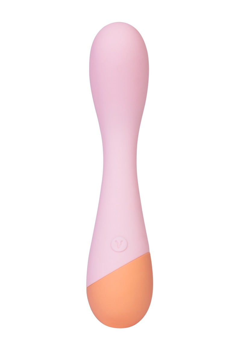 Vush Peachy G-Spot Vibrator in Pink – front view