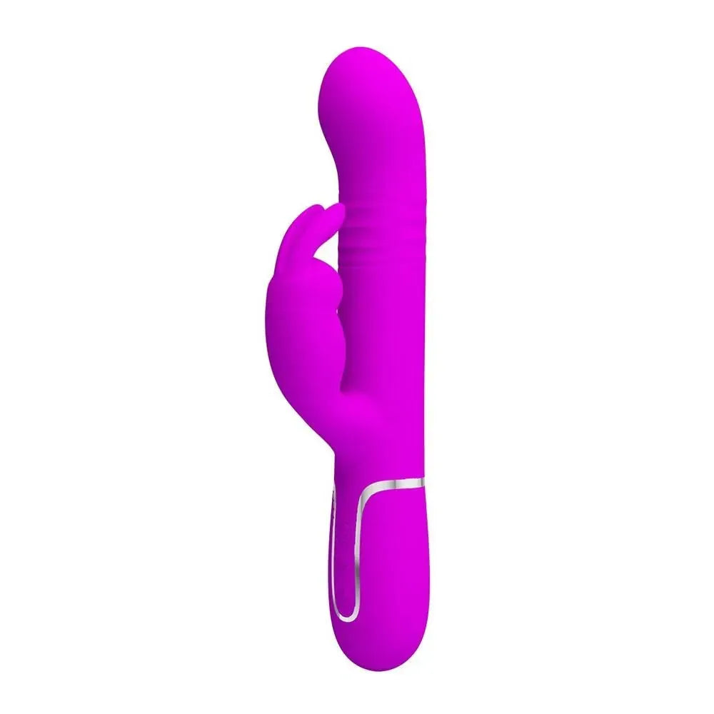 Pretty Love Coale Rechargeable Rabbit Vibrator - Raptureworks
