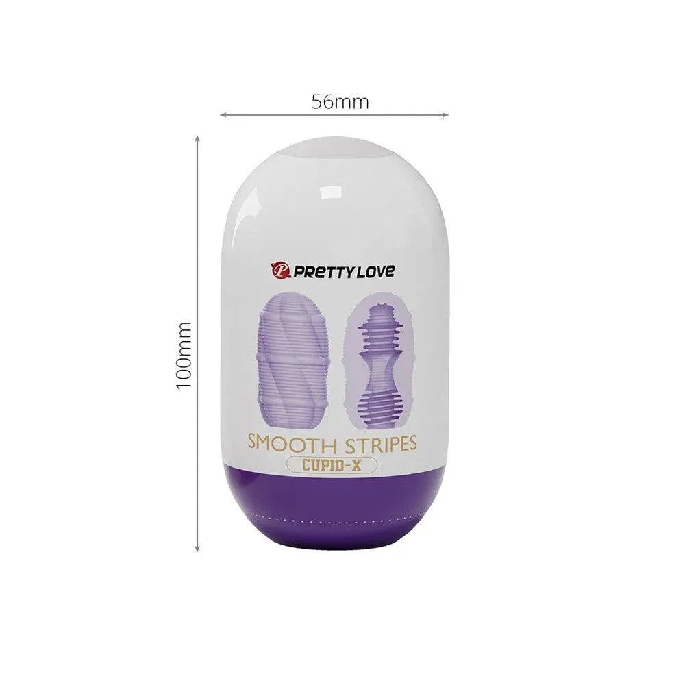 Pretty Love Cupid X Smooth Stripes Masturbator - Rapture Works