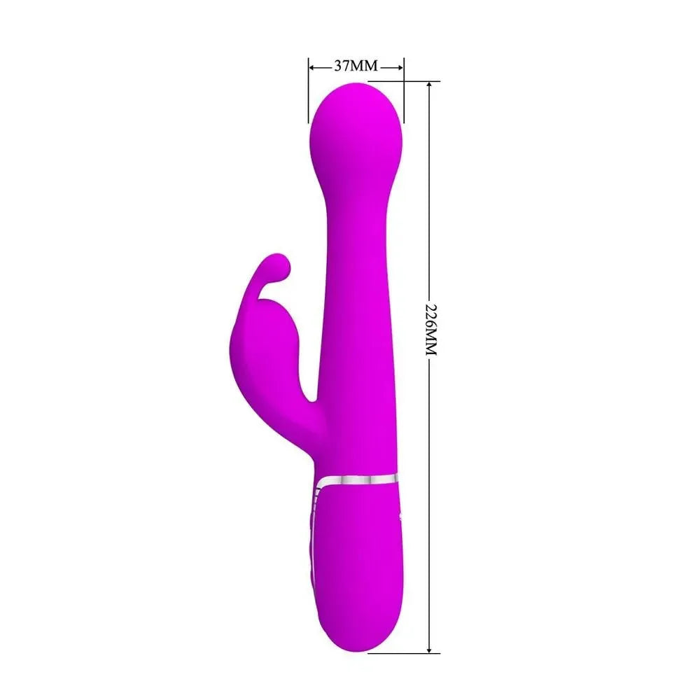 Pretty Love Dejon Rechargeable Rabbit Vibrator - Raptureworks