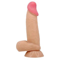 SLIDING SKIN REALISTIC DILDO 7.6"