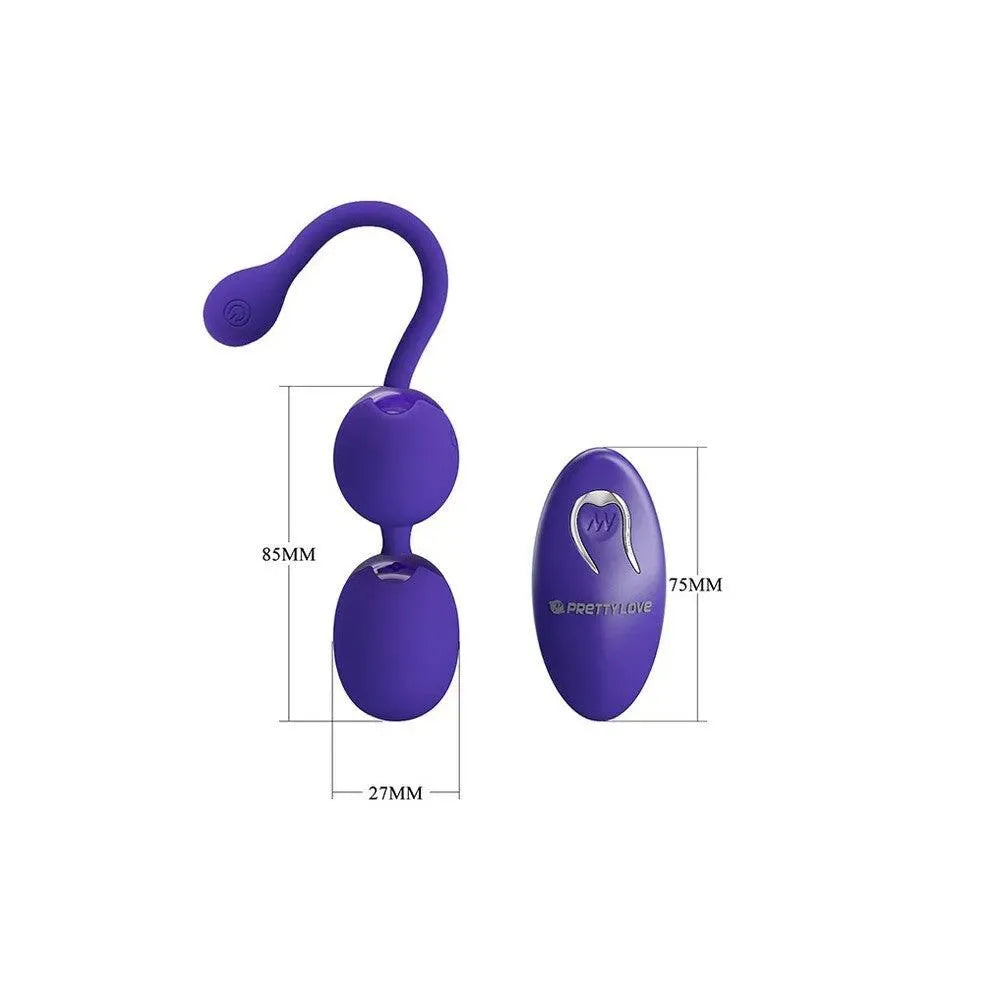 Pretty Love Willie Youth Kegel Balls Remote Control - Rapture Works