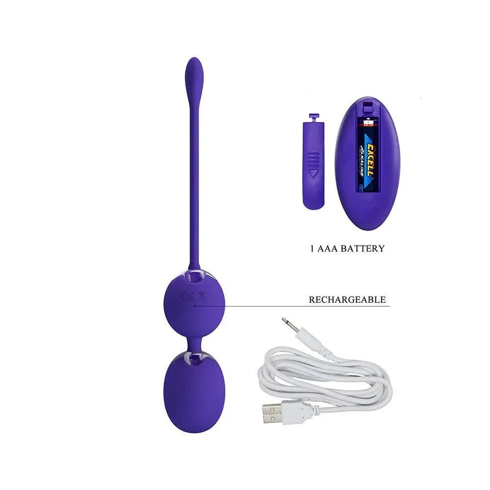 Pretty Love Willie Youth Kegel Balls Remote Control - Rapture Works