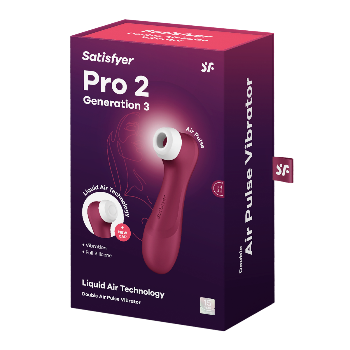 Satisfyer Pro 2 Generation 3 in Red – alternate product view 