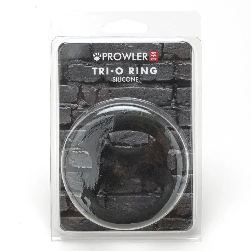Prowler Red Tri O Silicone Ring - Rapture Works