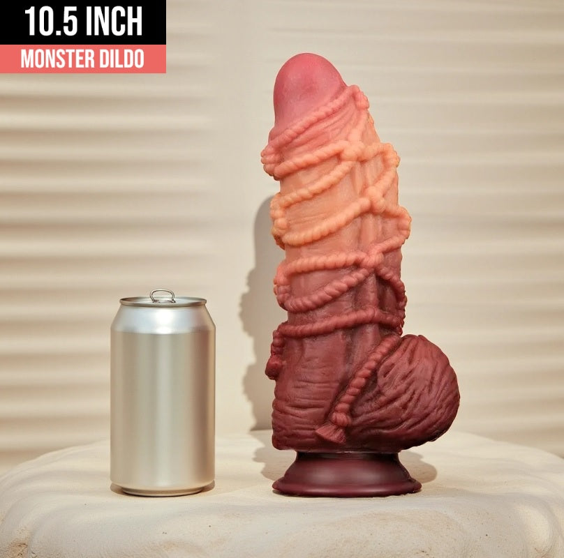 Lovetoy Extreme Dildo 10&quot; – Realistic Dual-Layer Design with Powerful Suction Cup Base
