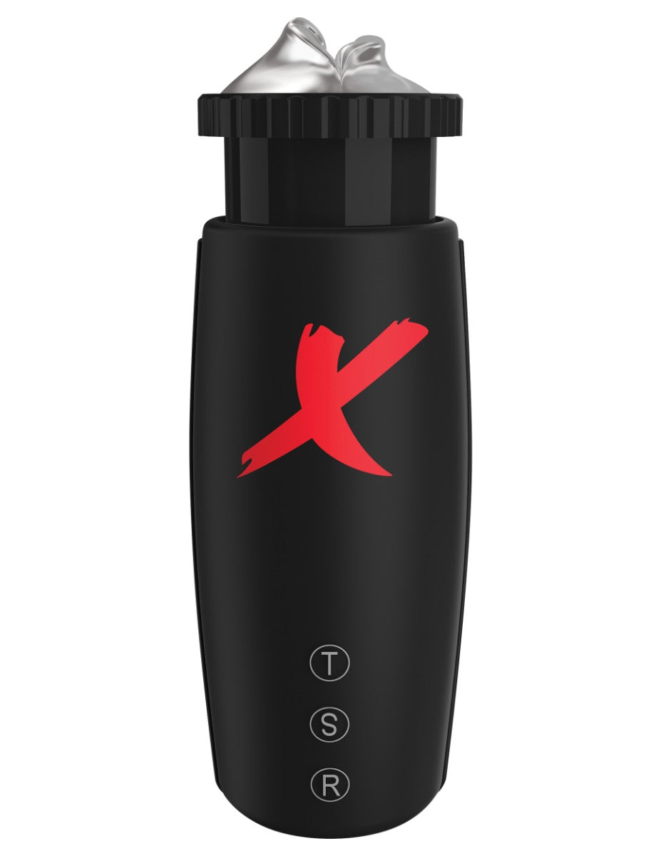 Pipedream Pdx Elite - Moto-Bator in Clear/Black – alternate product view