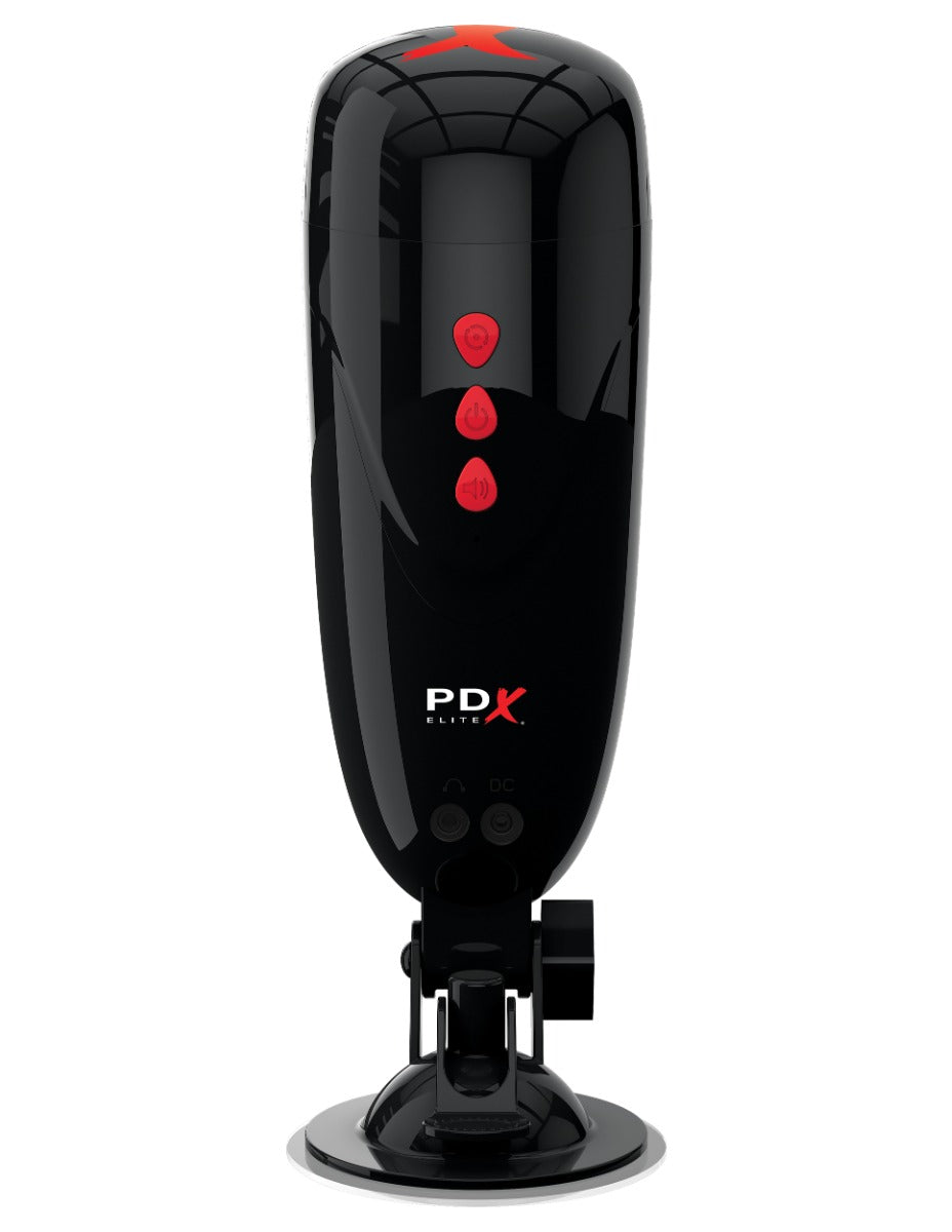 Pipedream Pdx Elite - Dirty Talk Starter Stroker in Flesh Pink/Black – alternate product view