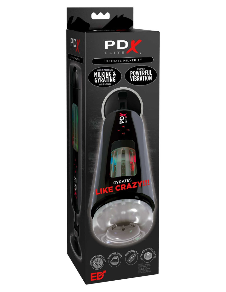 Pipedream Pdx Elite - Ultimate Milker 2 in Black