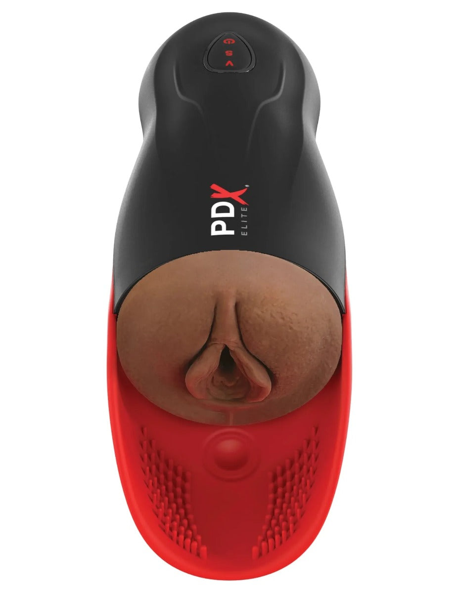 Pipedream Pdx Elite - Fuck-O-Matic 2 in Black/Red – alternate product view