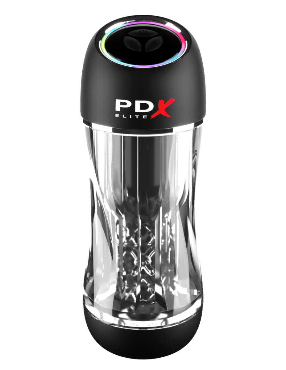 Pipedream Pdx Elite - Viewtube Pro in Clear/Black – alternate product view