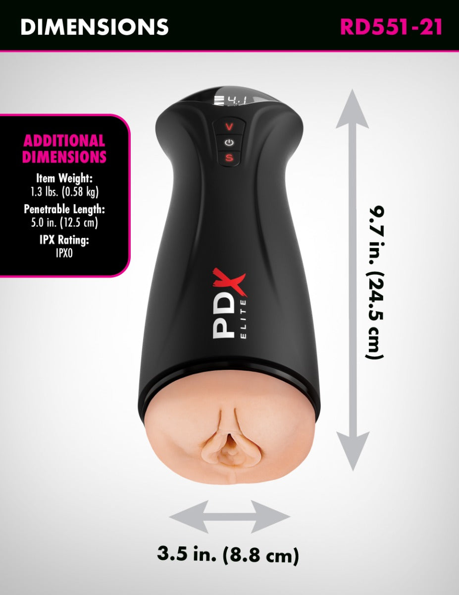 Pipedream Pdx Elite - Fuck-Gasm in Light – alternate product view