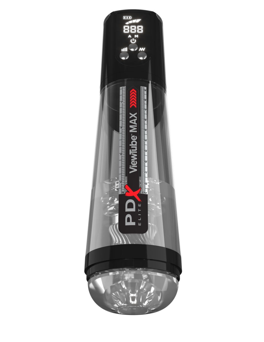 Pipedream Pdx Elite - Viewtube Max View in Black – alternate product view
