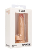8" REALISTIC COCK WITH SCROTUM