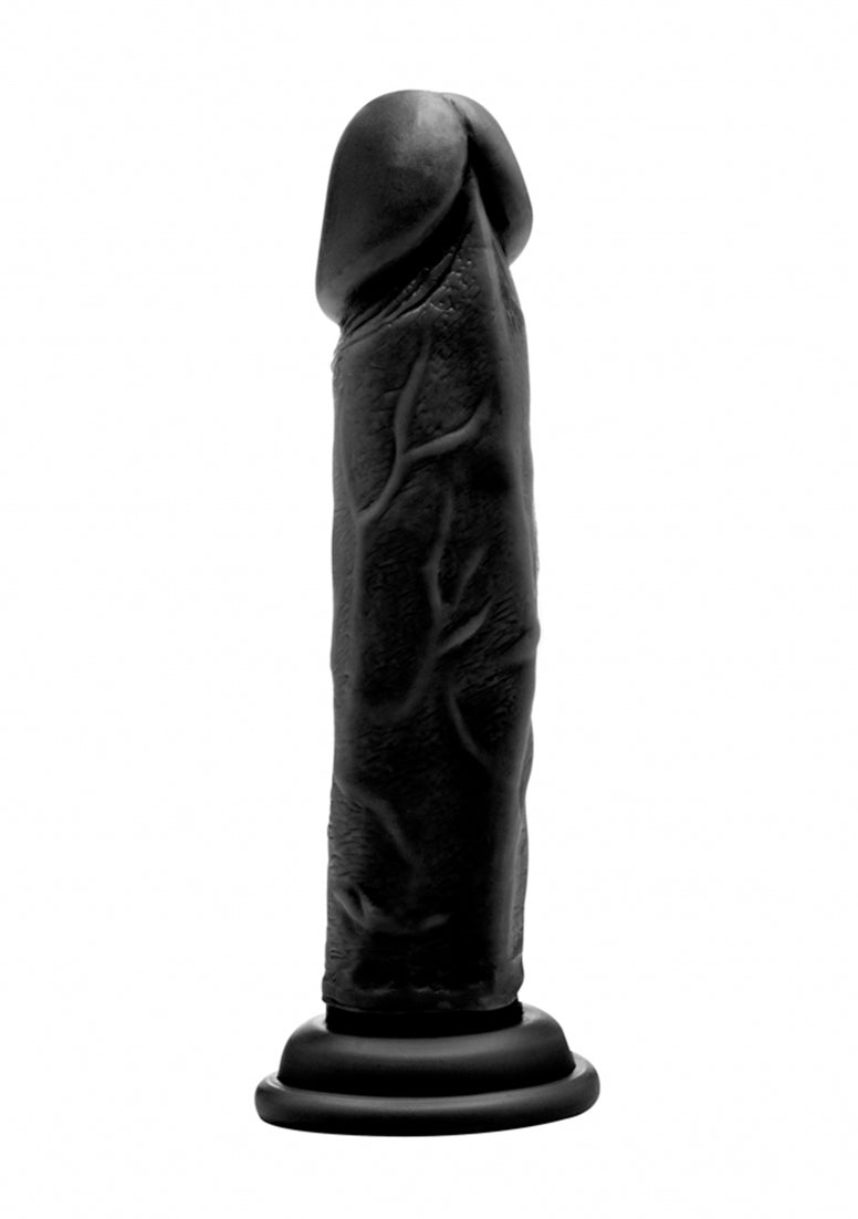 RealRock by Shots Realistic Cock – 8" in Black – alternate product view 
