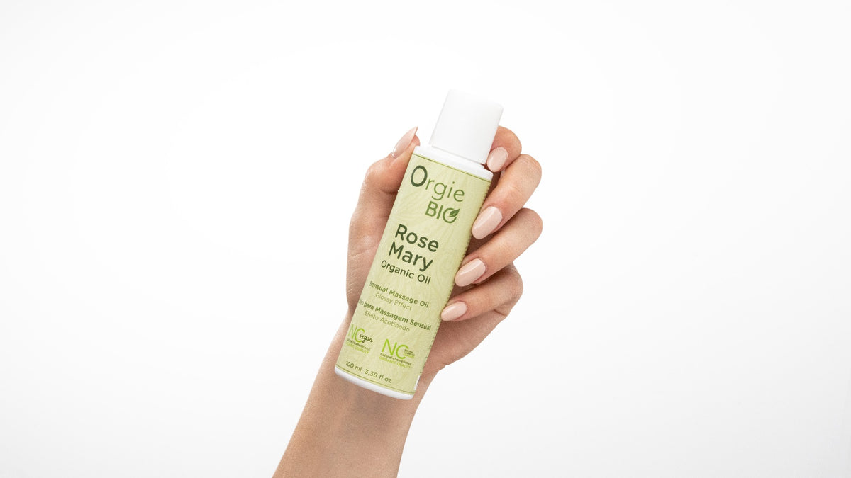 Orgie Bio Rosemary Organic Massage Oil 100ml – product detail view