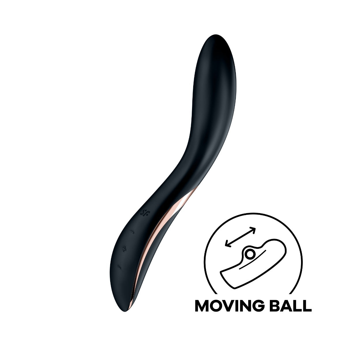 Satisfyer Rrrolling Explosion in Black – alternate product view