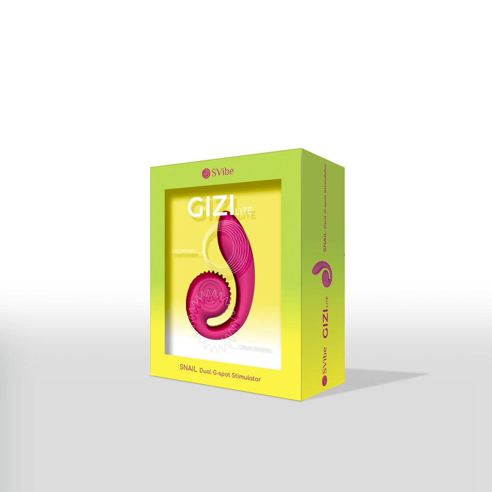 Snail Vibe Snail Gizi Lite in Dragonfruit – front view 