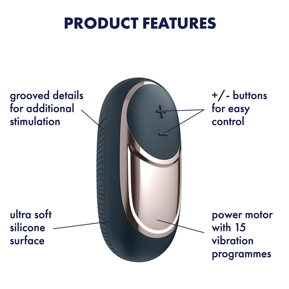 Satisfyer Dark Desire in Dark Blue – product detail view