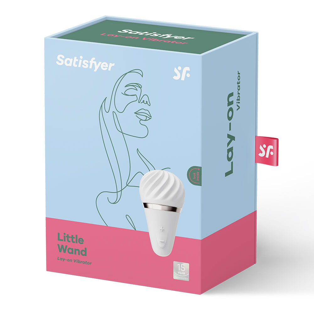 Satisfyer Little Wand in White – alternate product view