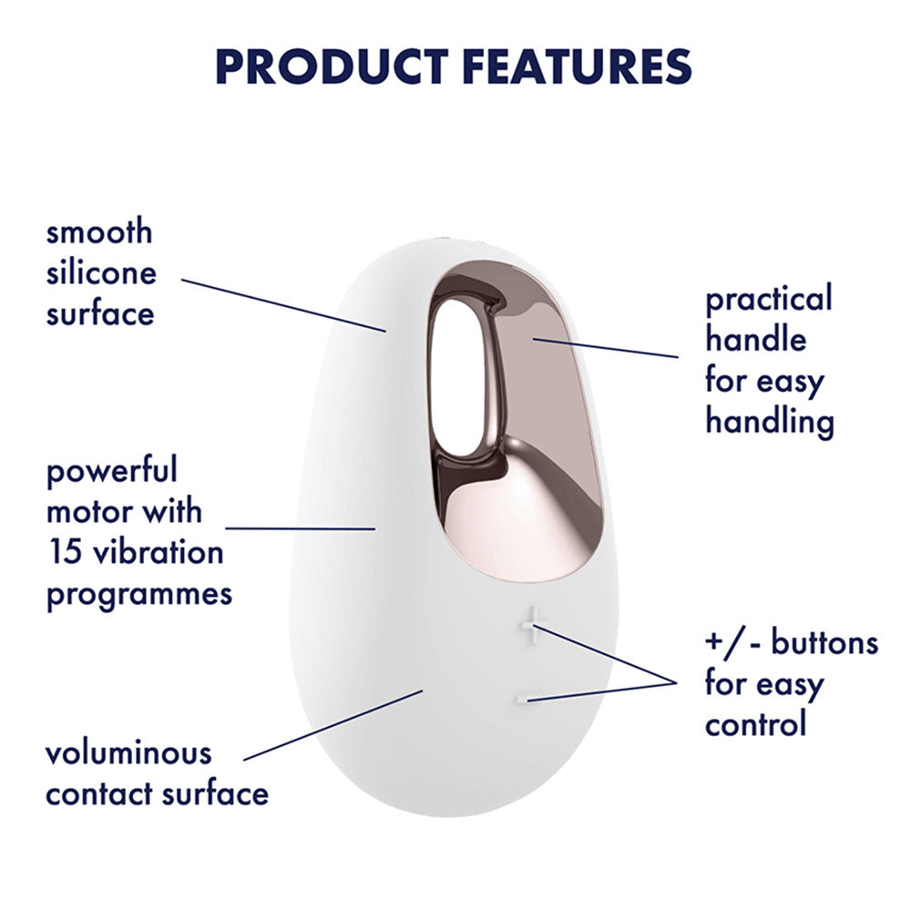 Satisfyer White Temptation in White – product detail view