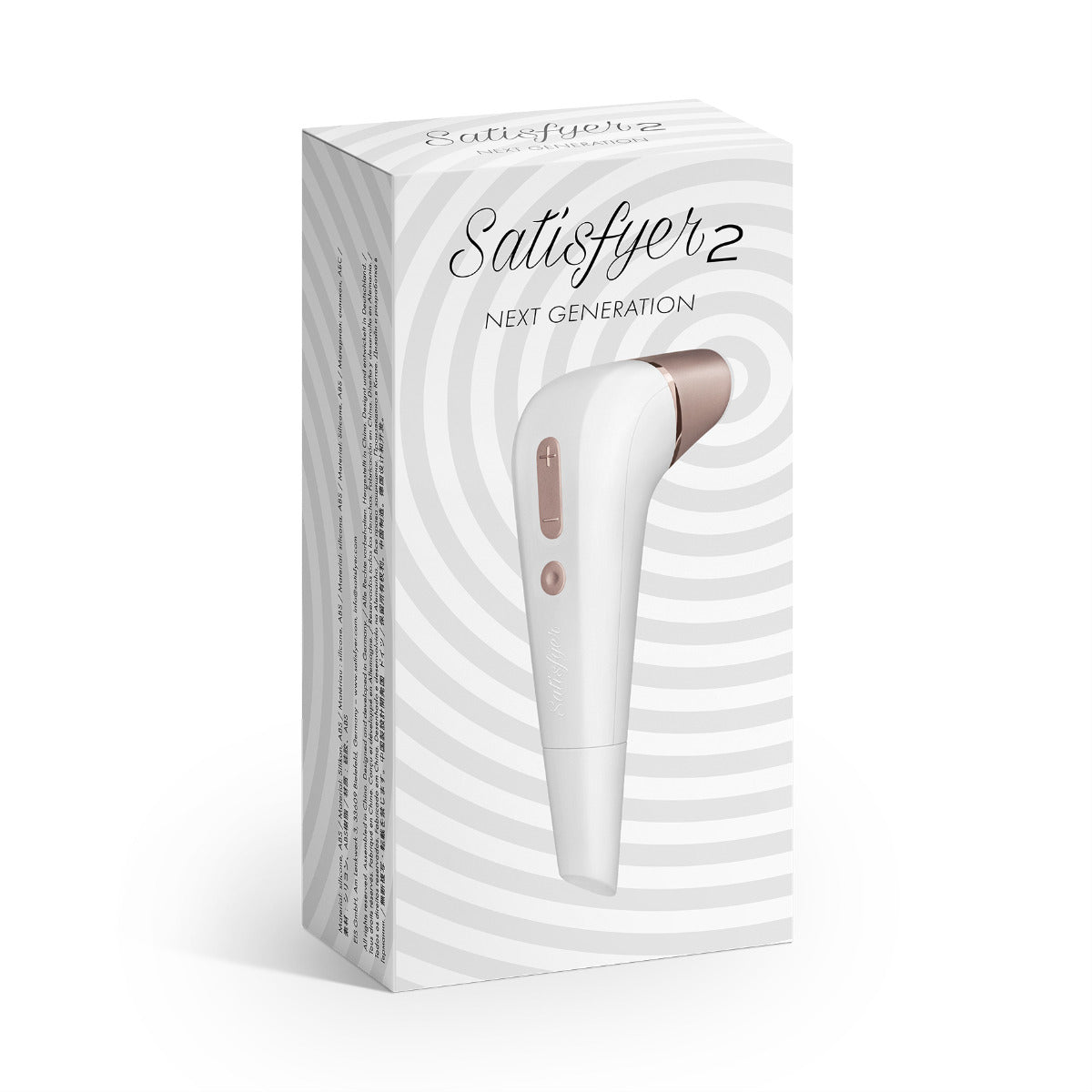 Satisfyer Number Two in White – with retail packaging
