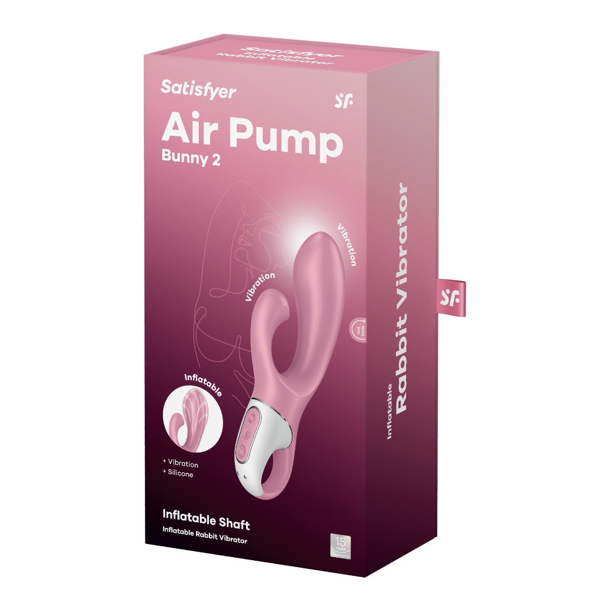 Satisfyer Air Pump Bunny 2 in Pink