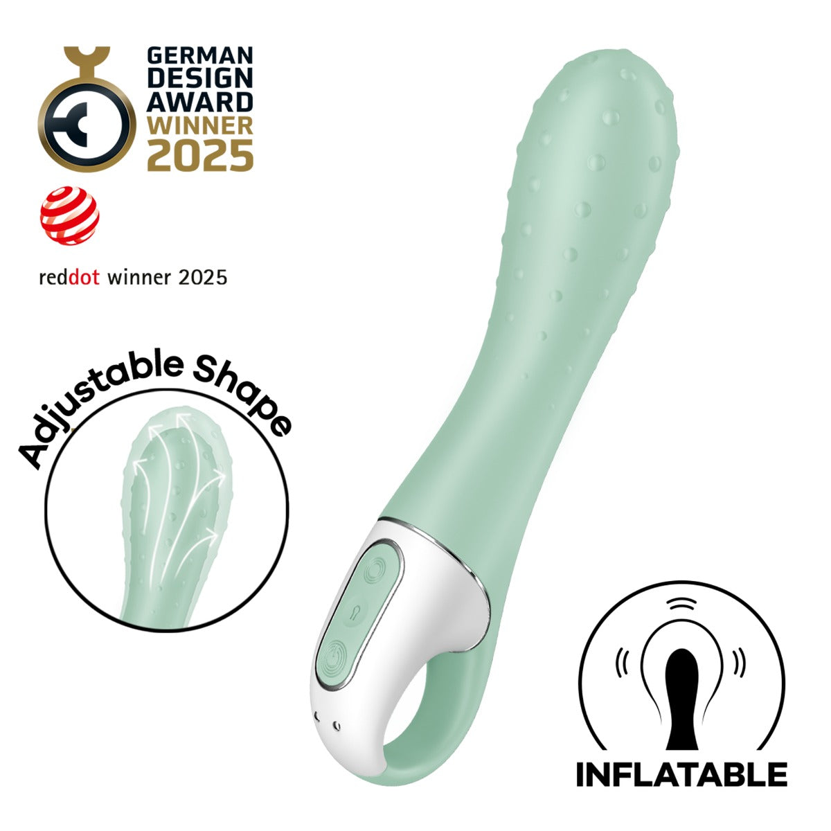 Satisfyer Air Pump Vibrator 3 in Mint – alternate product view