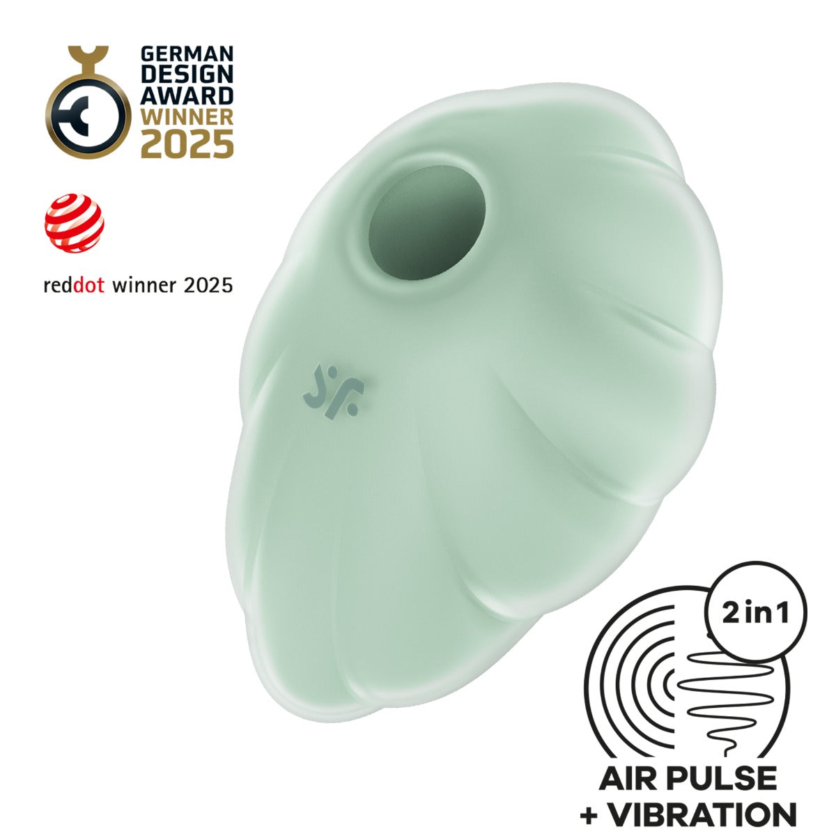 Satisfyer Cloud Dancer in Mint – alternate product view #Colour_Mint