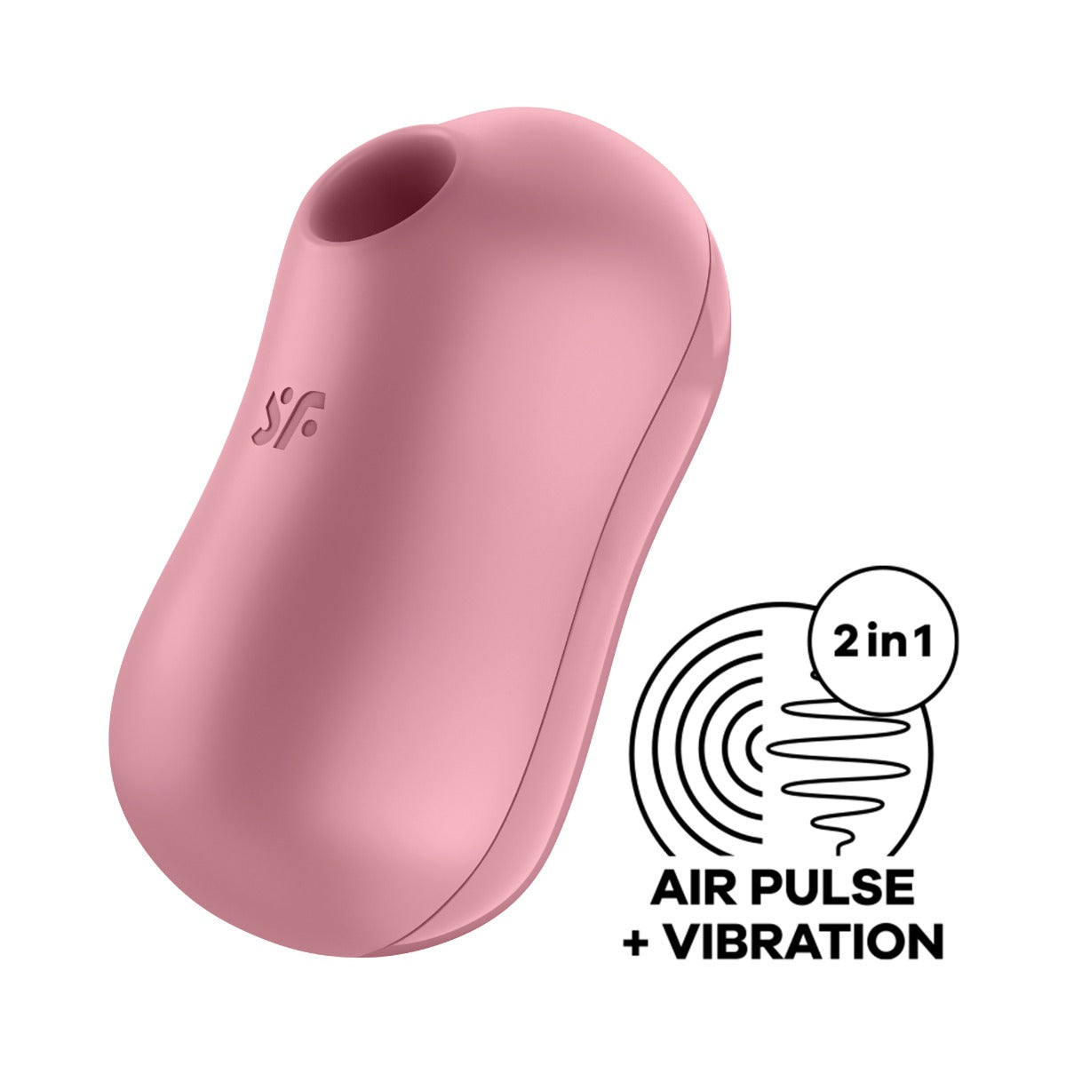 Satisfyer Cotton Candy in Lilac – front view