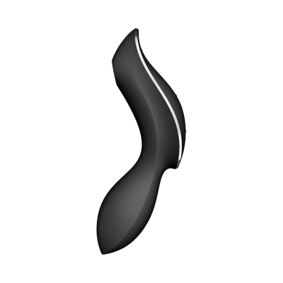 Satisfyer Curvy Trinity 2 in Black – side view