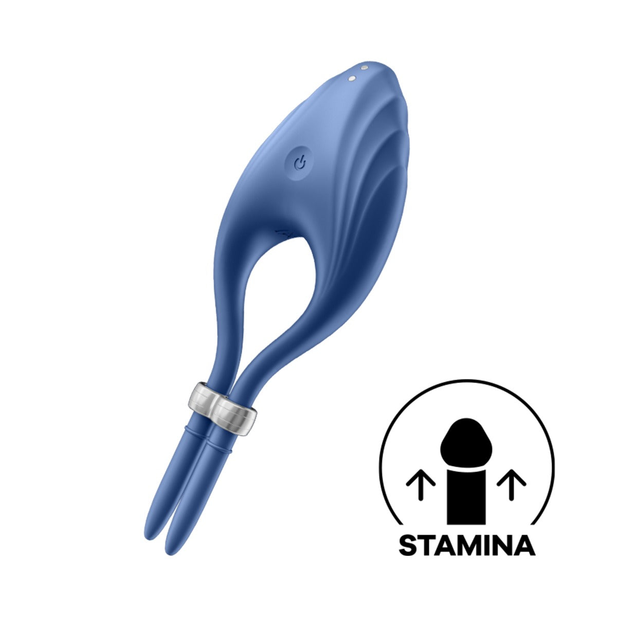 Satisfyer Duelist in Grey – front view