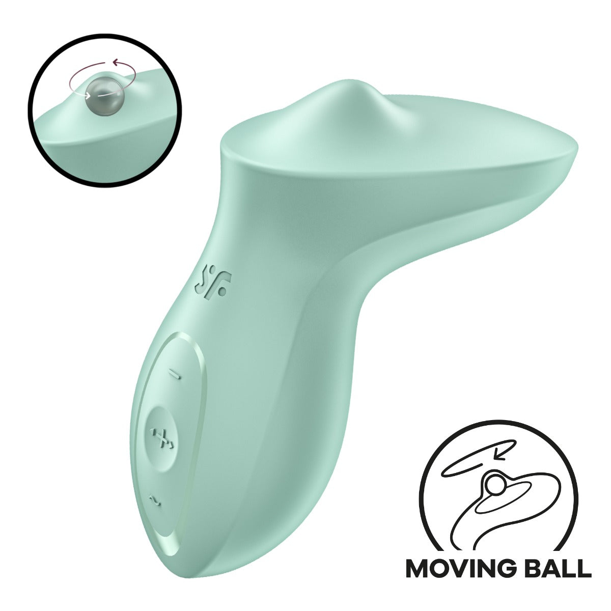 Satisfyer Exciterrr in Mint – alternate product view 