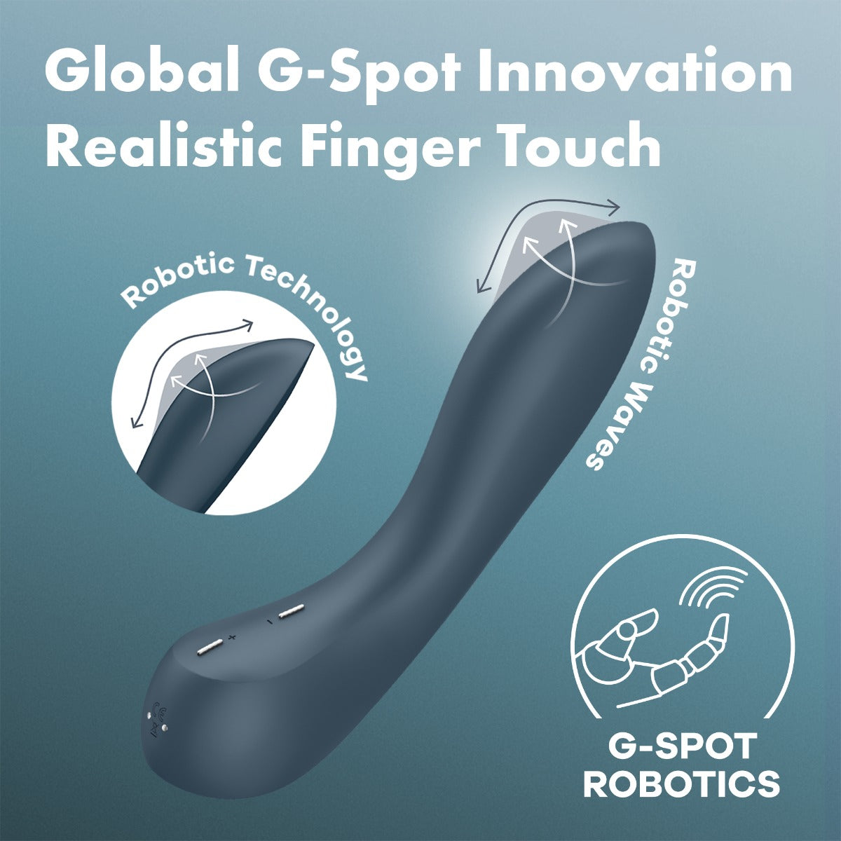 Satisfyer G-Spot Wave 4 in Dark Blue – alternate product view