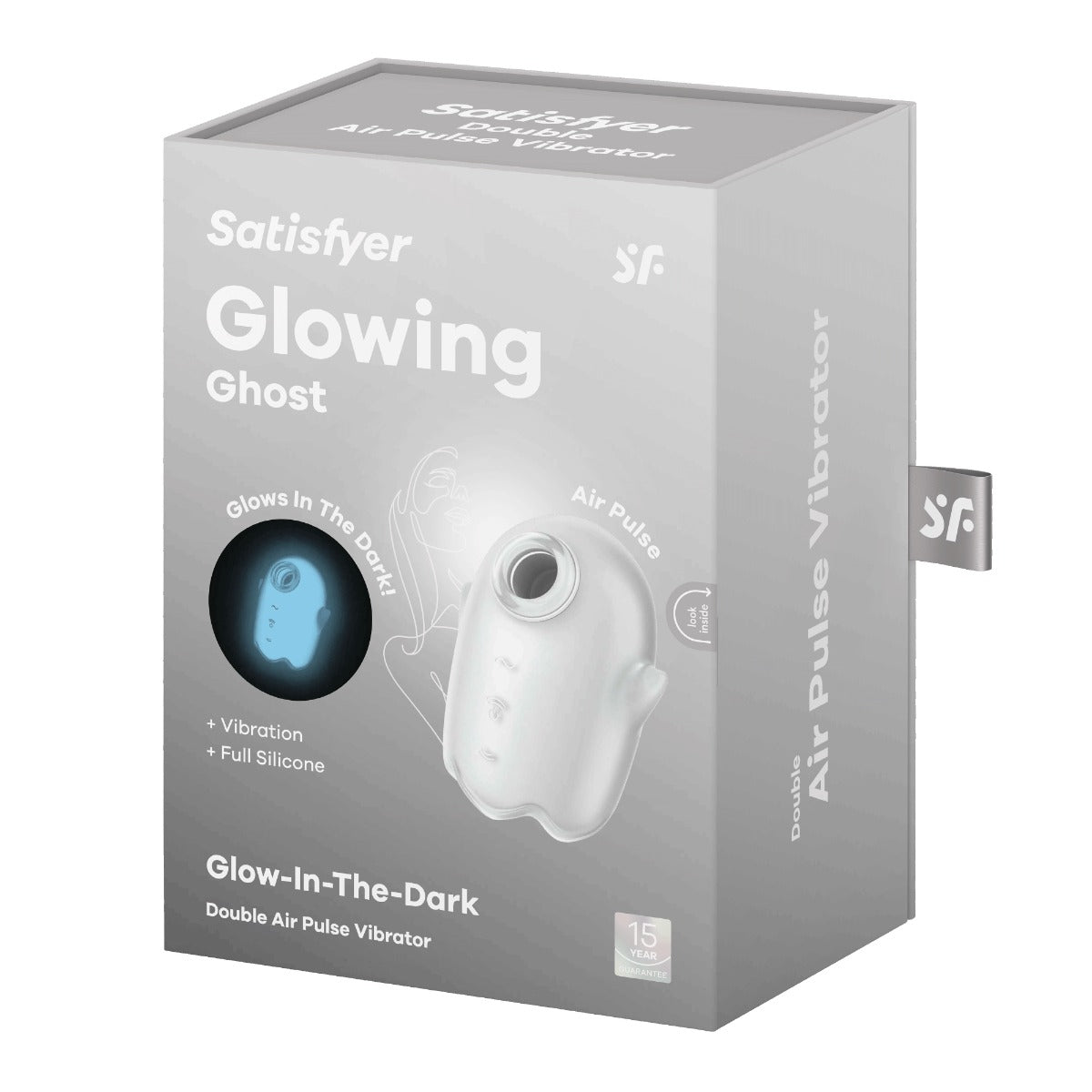 Satisfyer Glowing Ghost in White #Colour_White