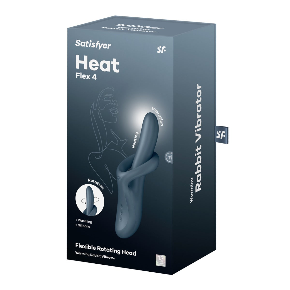 Satisfyer Heat Flex 4 in Grey #Colour_Grey