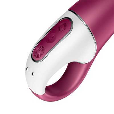 Satisfyer Heated Thrill Connect App in Berry – product detail view