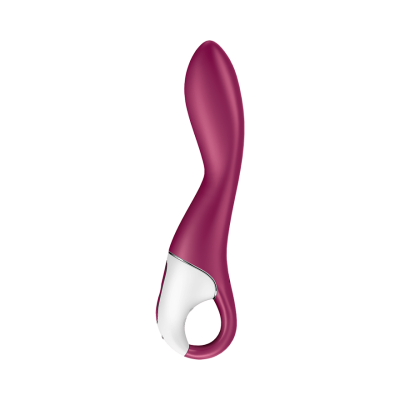 Satisfyer Heated Thrill Connect App in Berry – side view