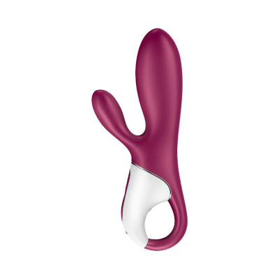 Satisfyer Hot Bunny Connect App in Berry – side view