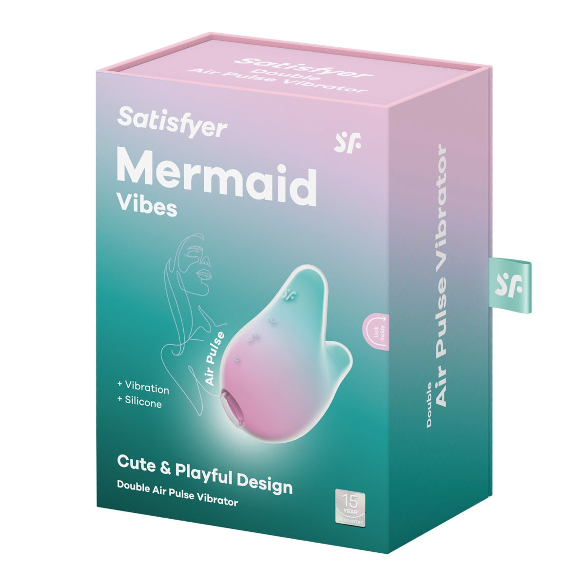 Satisfyer Mermaid Vibes in Mint/Pink #Colour_Mint/Pink