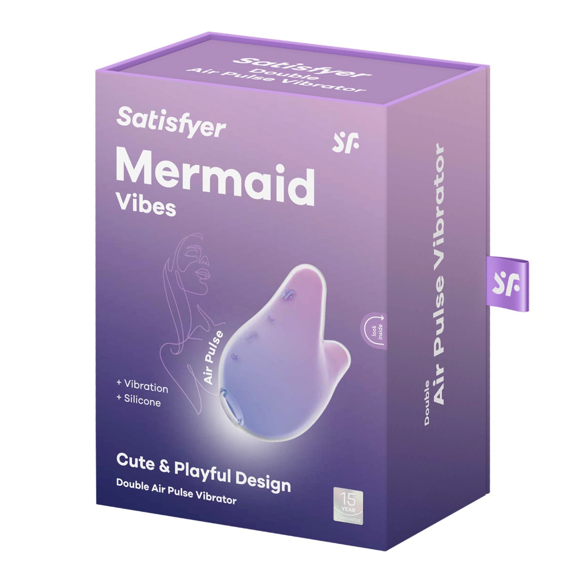 Satisfyer Mermaid Vibes in Lilac/Pink #Colour_Lilac/Pink