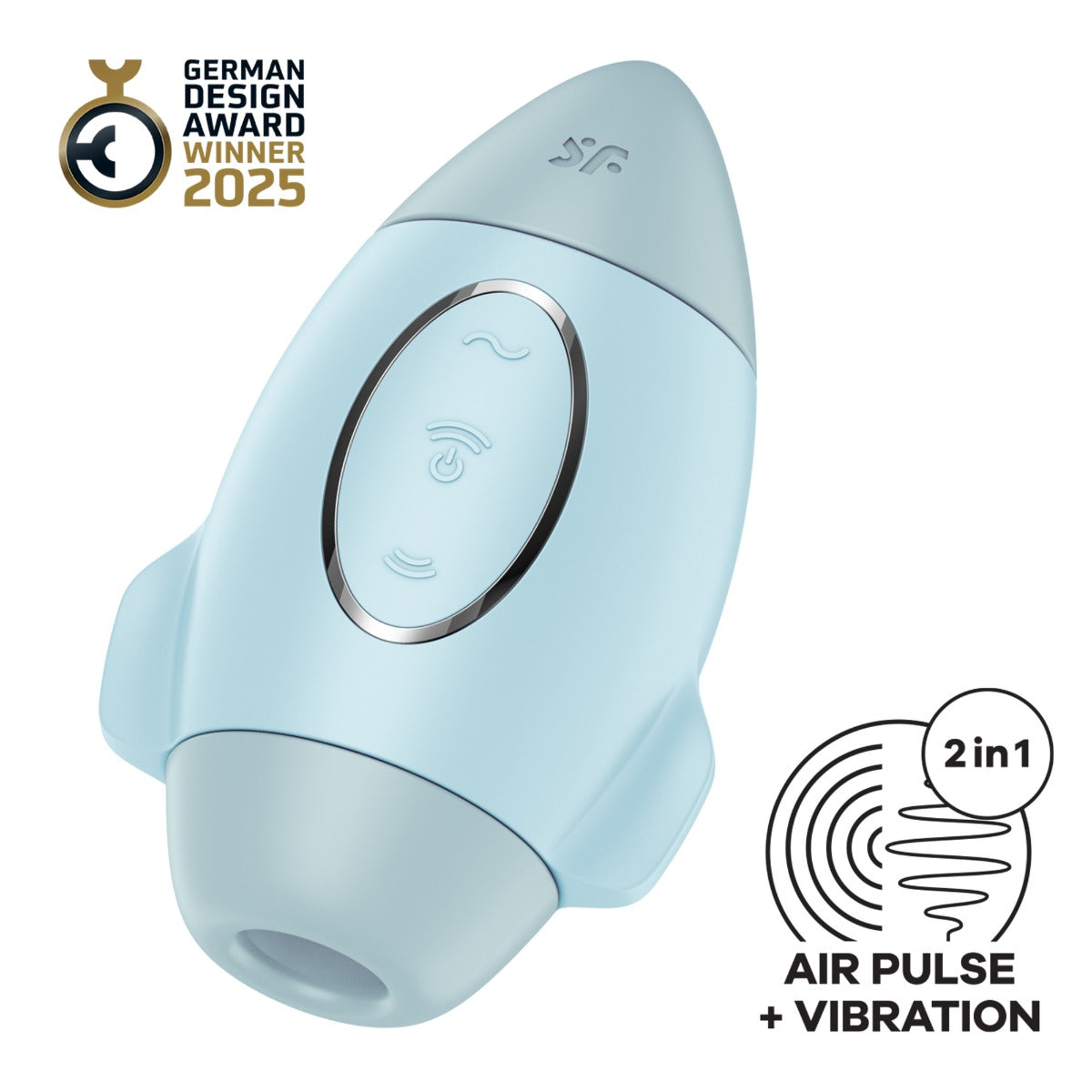 Satisfyer Mission Control in Blue – alternate product view 