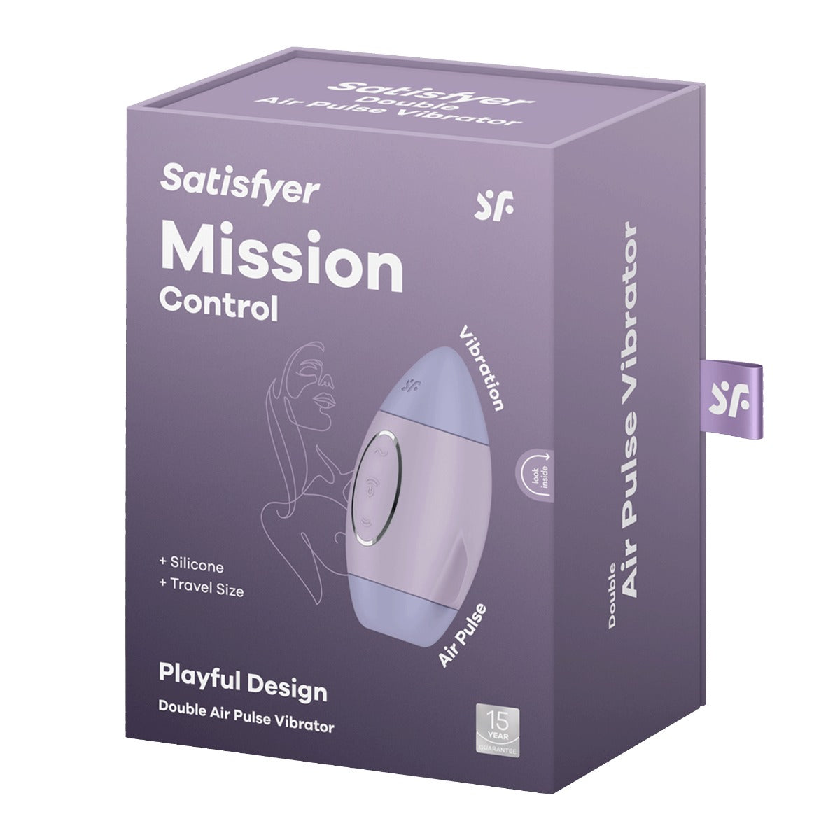 Satisfyer Mission Control in Violet 