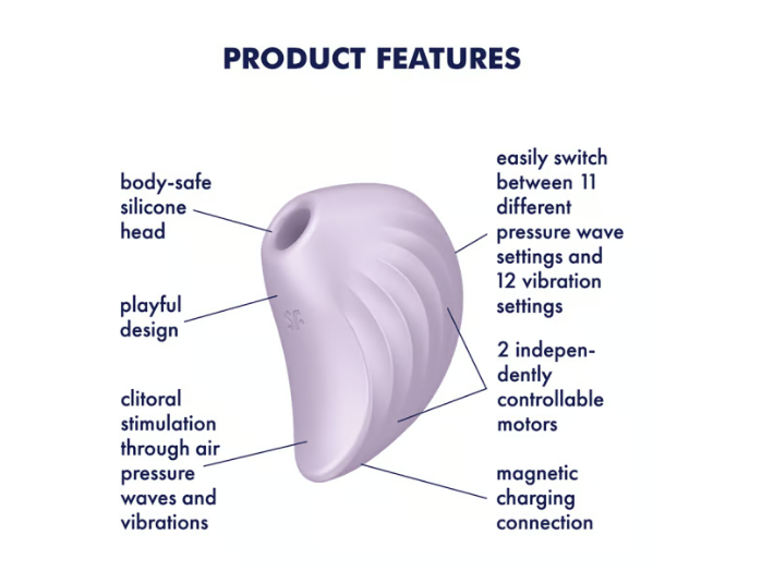 Satisfyer Pearl Diver in Violet – additional product view